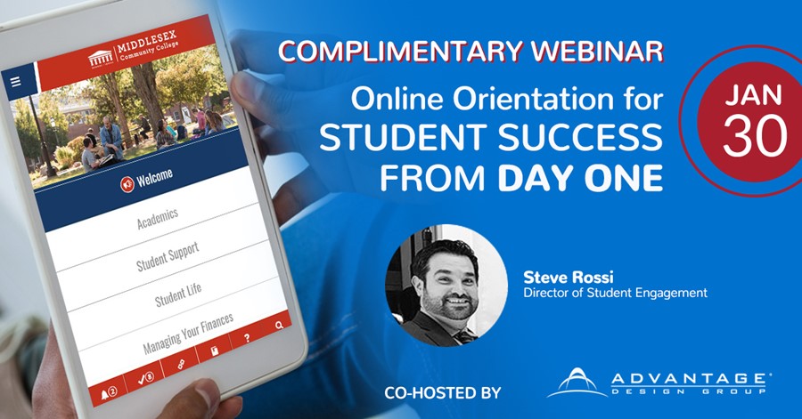 Online Orientation for Student Success from Day ONE