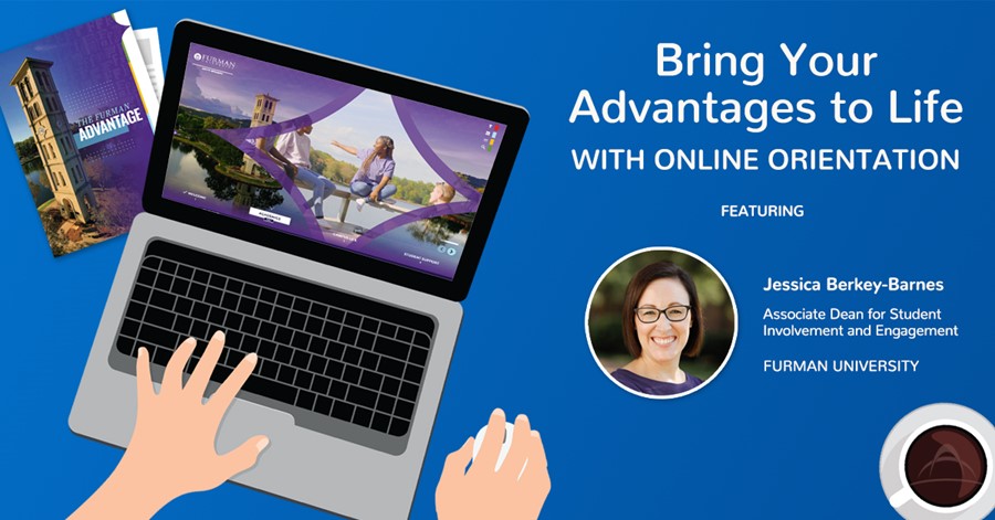 How the Furman Advantage Comes to Life Inside Online Orientation