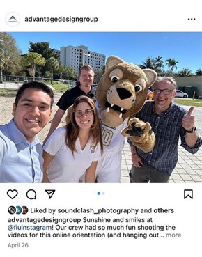 New Student Experience Heroes on Instagram