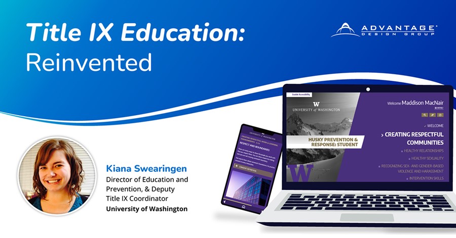Advantage Orientation Platform Enables Title IX Training