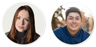 Christa Engel and Avery Teo, Graduate Coordinators