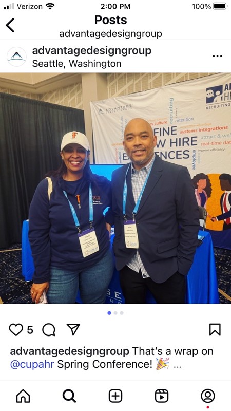 Advantage HR Engage Introduced at CUPA-HR Spring Conference