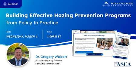 Don't Wait: Building Hazing Prevention Programs That Protect Students and Campuses