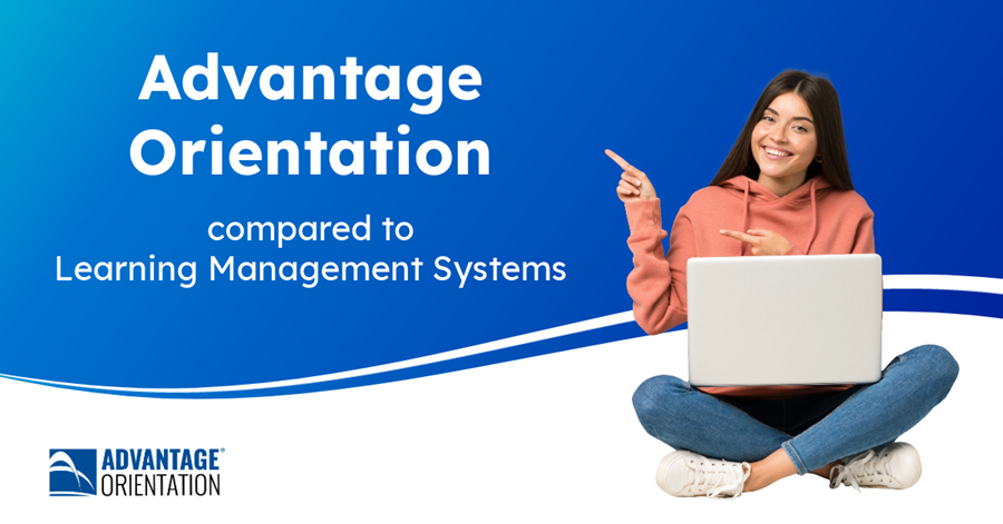 Advantage Orientation Compared to Learning Management Systems